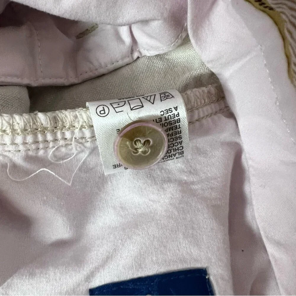 Tommy Bahama pants linen & silk flowy beach style Tan Chinos Relaxed Fit comfy
